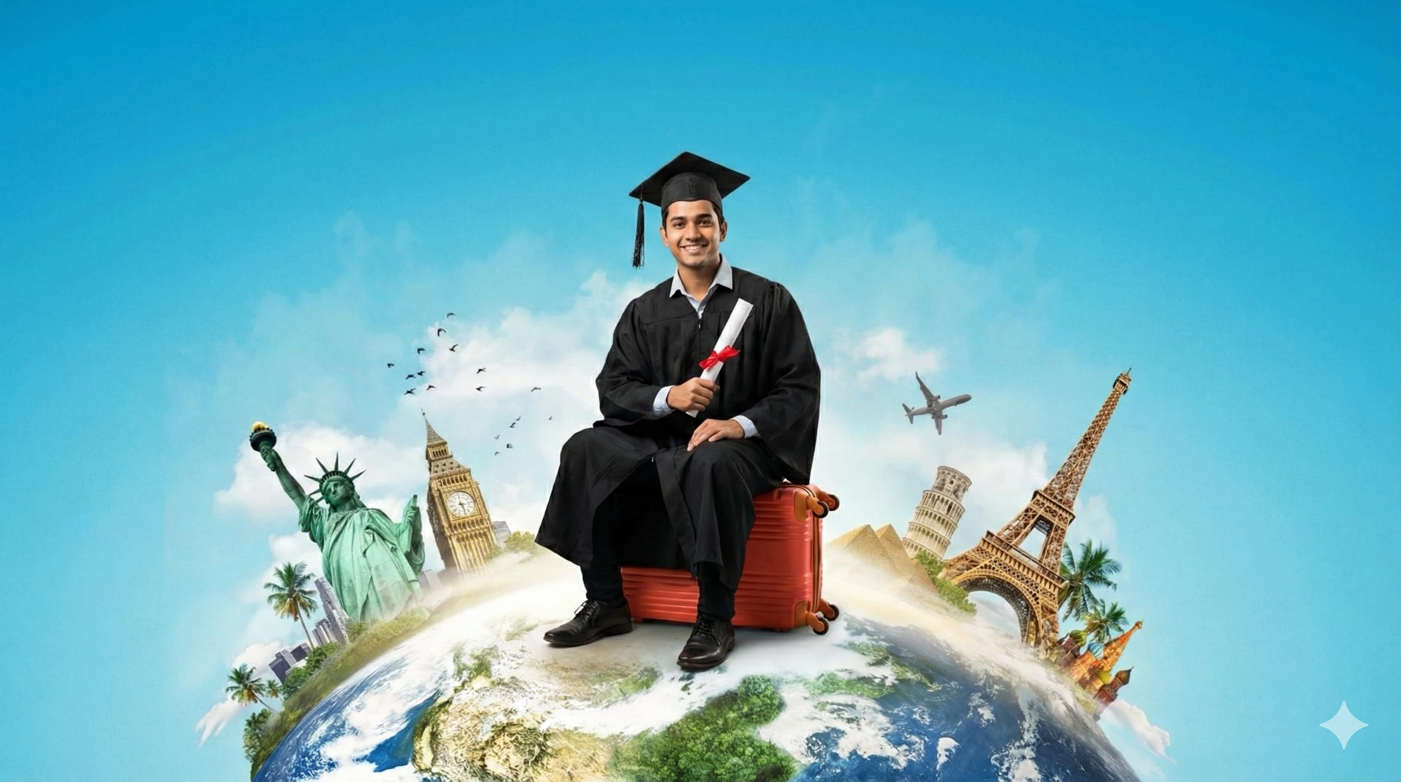 Students celebrating success